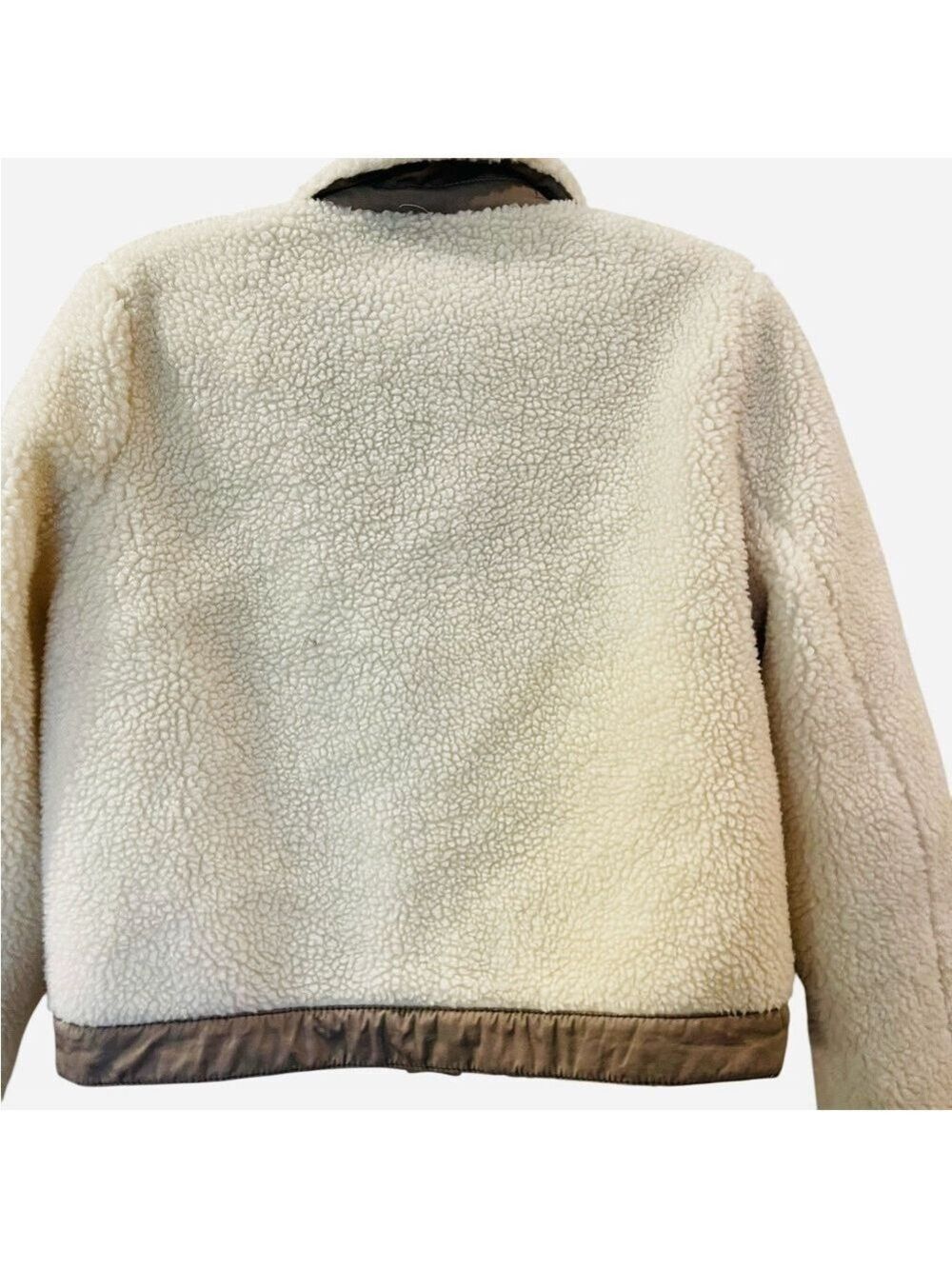 Madewell Women’s Sherpa Portland Jacket Size: Large - Picture 10 of 10
